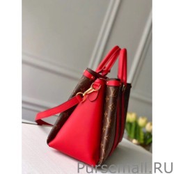 Best Soufflot MM Monogram Canvas M44817 Red