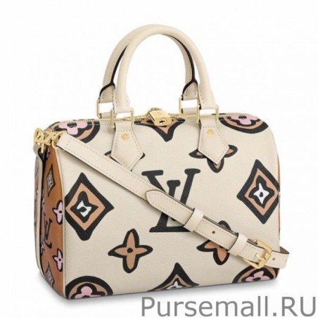 High Quality Speedy Bandouliere 25 Bag Monogram Print M45828