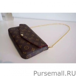 Copy Felicie Chain Wallet Monogram M61276