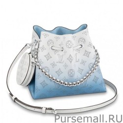 1:1 Mirror Bella Bag In Gradient Blue Mahina M57856