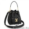 Wholesale Black Lockme Bucket Bag M57687