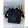 Wholesale Black Lockme Bucket Bag M57687