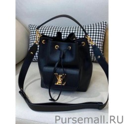 Wholesale Black Lockme Bucket Bag M57687