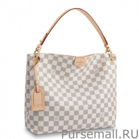 Cheap Graceful PM Bag Damier Azur N42249