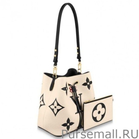 High LV Crafty NeoNoe MM Cremel Bag M56889