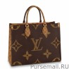 Knockoff Onthego MM Bag Giant Monogram Reverse M45321