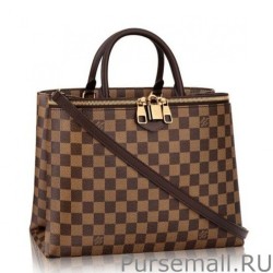 Luxury Brompton Bag Damier Ebene Canvas N41582