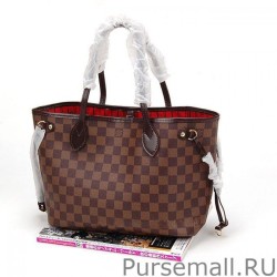 Top Quality Neverfull PM Damier Ebene Canvas N51109