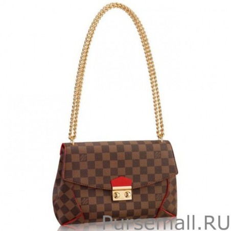 Fashion Caissa Clutch Damier Ebene Canvas N41596