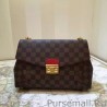 Fashion Caissa Clutch Damier Ebene Canvas N41596