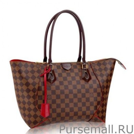 Perfect Ca?ssa Tote MM Damier Ebene Canvas N41548