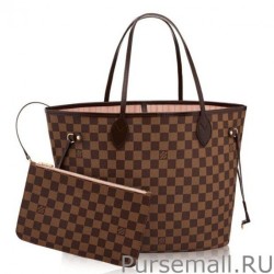 1:1 Mirror Neverfull MM Damier Ebene N41603