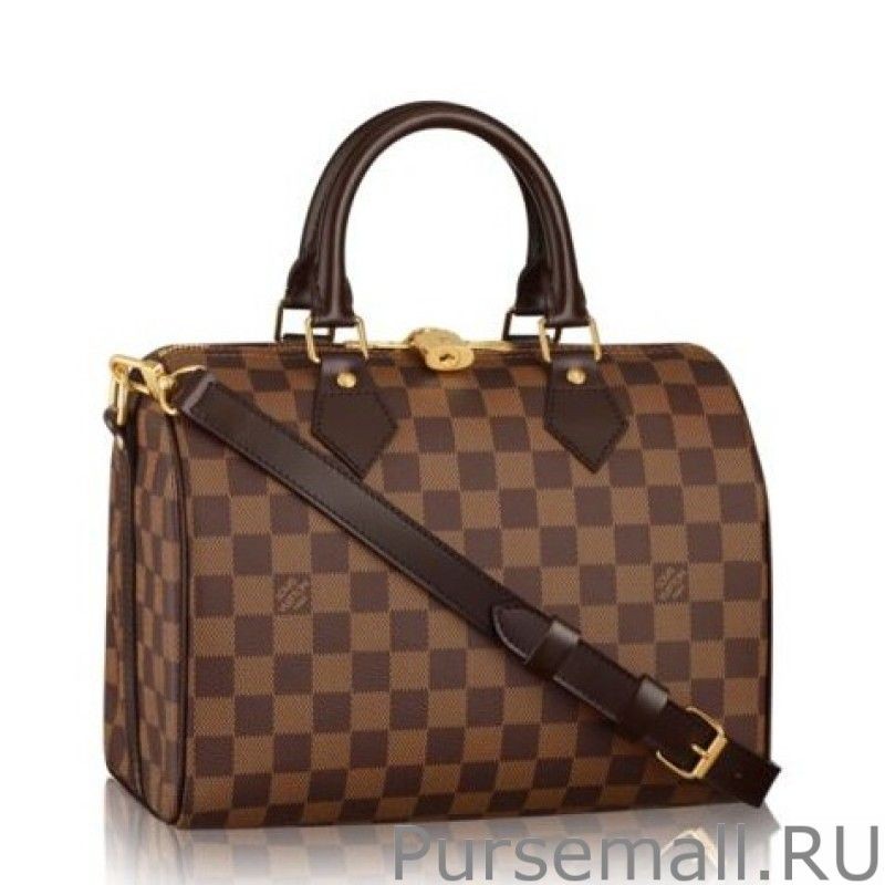 UK Speedy Bandoulière 25 Damier Ebene N41368