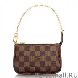 Cheap Mini Pochette Accessoires Damier Ebene N58009