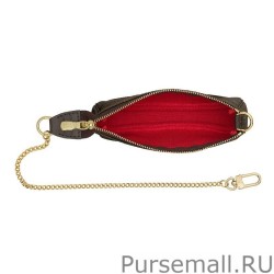 Cheap Mini Pochette Accessoires Damier Ebene N58009