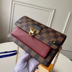 Top Quality Vavin Chain Wallet Damier Ebene N60222