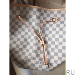 Top Quality Neverfull GM Damier Azur Canvas N51108