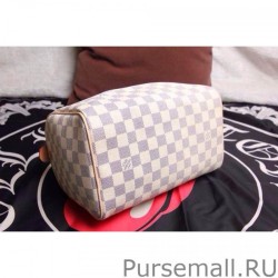 AAA+ Speedy 25 Damier Azur Canvas N41534