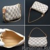 Knockoff Mini Pochette Accessoires Damier Azur Canvas N58010