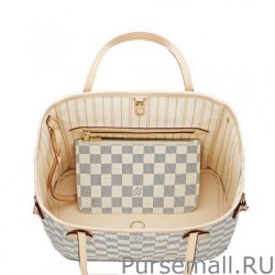 High Quality Neverfull PM Damier Azur Canvas N41362