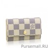 Best 6 Key Holder Damier Azur Canvas N61745