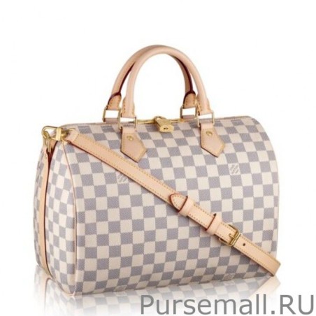 Knockoff Speedy Bandoulière 30 Damier Azur N41373