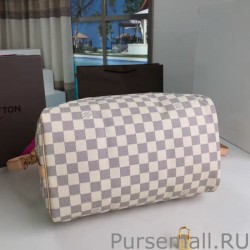 Knockoff Speedy Bandoulière 30 Damier Azur N41373