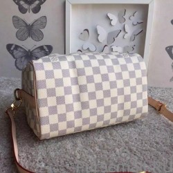 Inspired Speedy Bandoulière 25 Damier Azur N41374