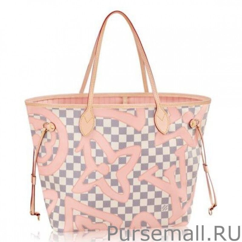 Inspired Neverfull MM Bag Damier Azur N41050