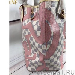 Inspired Neverfull MM Bag Damier Azur N41050