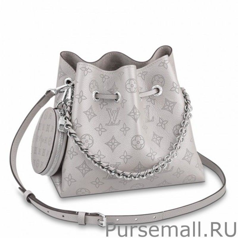 7 Star Bella Bag In Grey Mahina Leather M58791