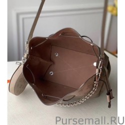 Knockoff Bella Bag In Galet Mahina Leather M57201