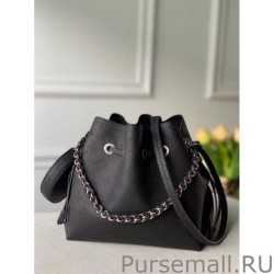 Fashion Bella Bag In Black Mahina Leather M57070