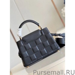 Replica Capucines BB Bag In Black Damier Lambskin M59225