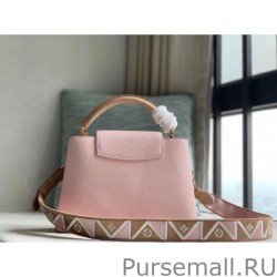 AAA+ Capucines BB Bag In Pink Leather M59061