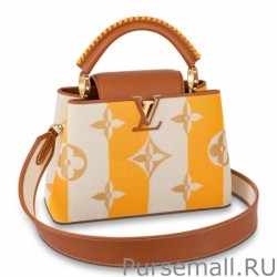 Replicas Capucines BB Bag In Striped Canvas M57651