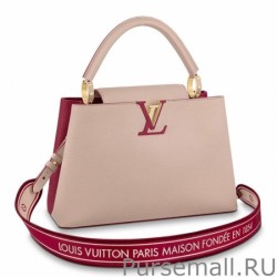 High Quality Capucines MM Bag In Bicolor Leather M58610