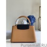 High Quality Capucines MM Bag In Bicolor Leather M58608