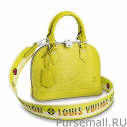 Fashion Epi Alma BB Bag With Jacquard Strap M57446