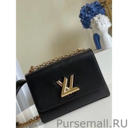 Replicas Twist MM Bag In Black Epi Leather M54804