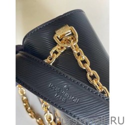 Replicas Twist MM Bag In Black Epi Leather M54804