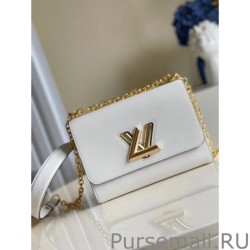 Designer Twist MM Bag In White Epi Leather M55513