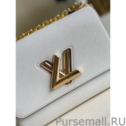 Designer Twist MM Bag In White Epi Leather M55513