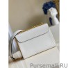 Designer Twist MM Bag In White Epi Leather M55513