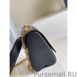 Luxury Twist PM Bag In Black Epi Leather M80835