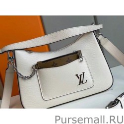 1:1 Mirror White Marelle Bag Epi M80688