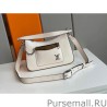 1:1 Mirror White Marelle Bag Epi M80688