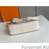 1:1 Mirror White Marelle Bag Epi M80688