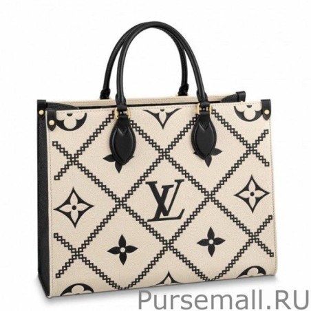 Replicas Onthego MM Bag Monogram Empreinte M46016