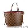 Perfect Neverfull MM Damier Ebene Canvas N51105